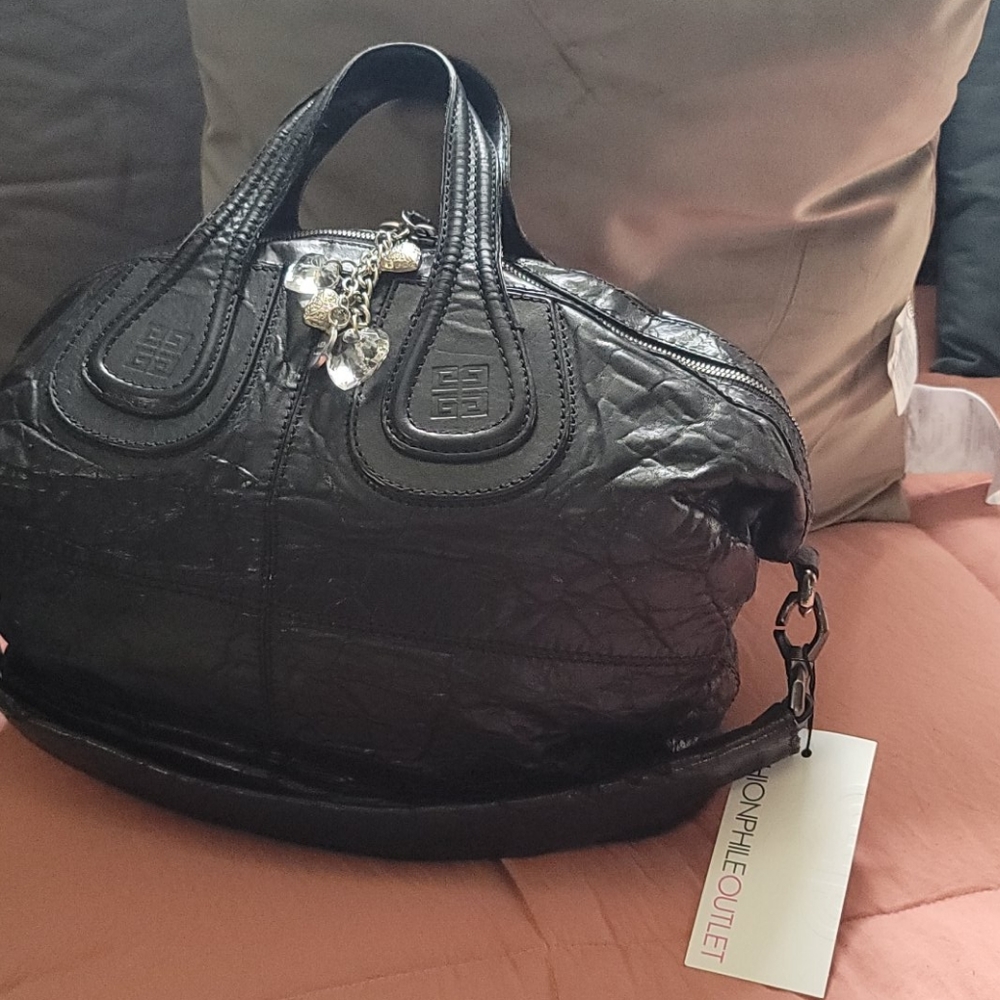 Givenchy wrinkled lambskin satchel - Picture 1 of 8